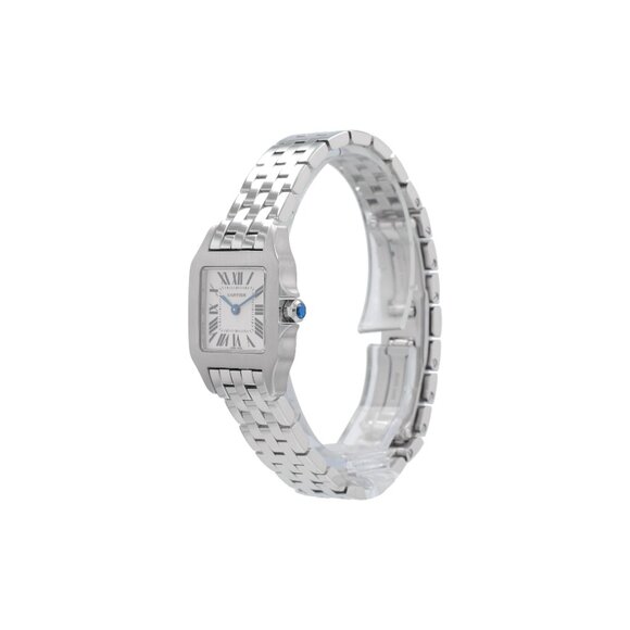 Cartier Santos Demoiselle 2698 White Roman Dial - Picture 3 of 10